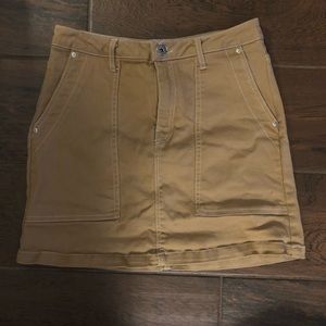 Divided Khaki Skirt